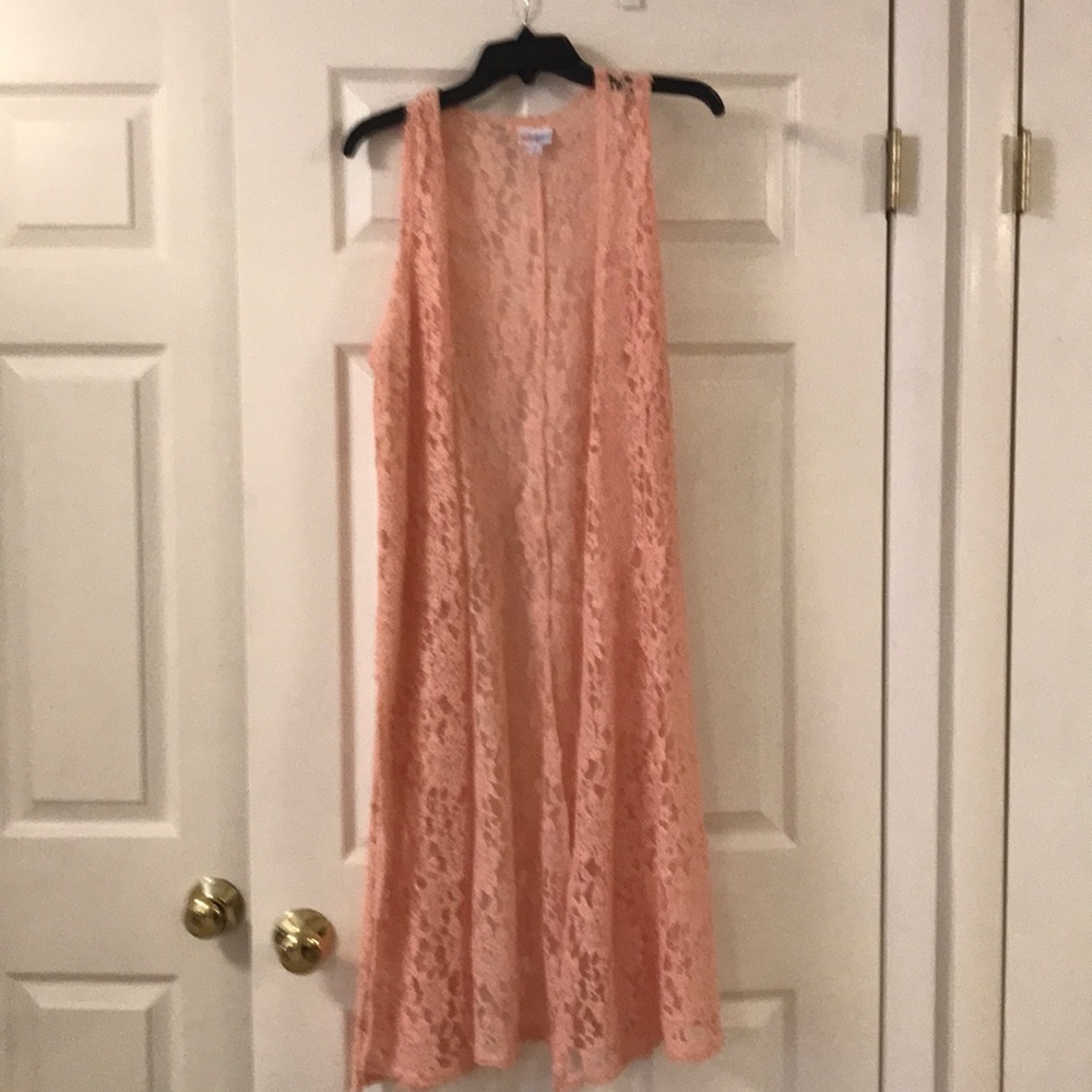 Peach lace joy